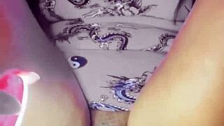 ⭐️ huge dildo masturbation leads to squirting cum in solo show ⭐️