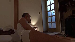 That Japanese milf with big boobs gets a hardcore creampie