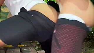 Gay men having raw sex in a public park in Brazil