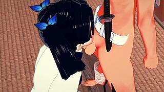 Aoi Kanazaki and Tanjiro in steamy demon slaying scenes