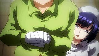 Big tits and ass get nailed in Sakusei byoutou the animation