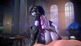 Hot Widowmaker 3D SFM Compilation Stuns Hard!