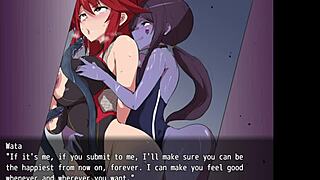 Futa and monster girls in hot animated hentai action