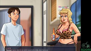 summertime saga - i, um, fucked roxxy’s mom crystal
