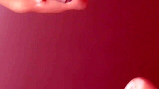 Japanese Beauty Gives Intense Close-Up Blowjob
