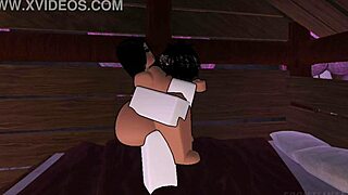 Lightskin Bitch Begs for Big Cock and Gets Fucked Hard in Wild Tits Bouncing Game
